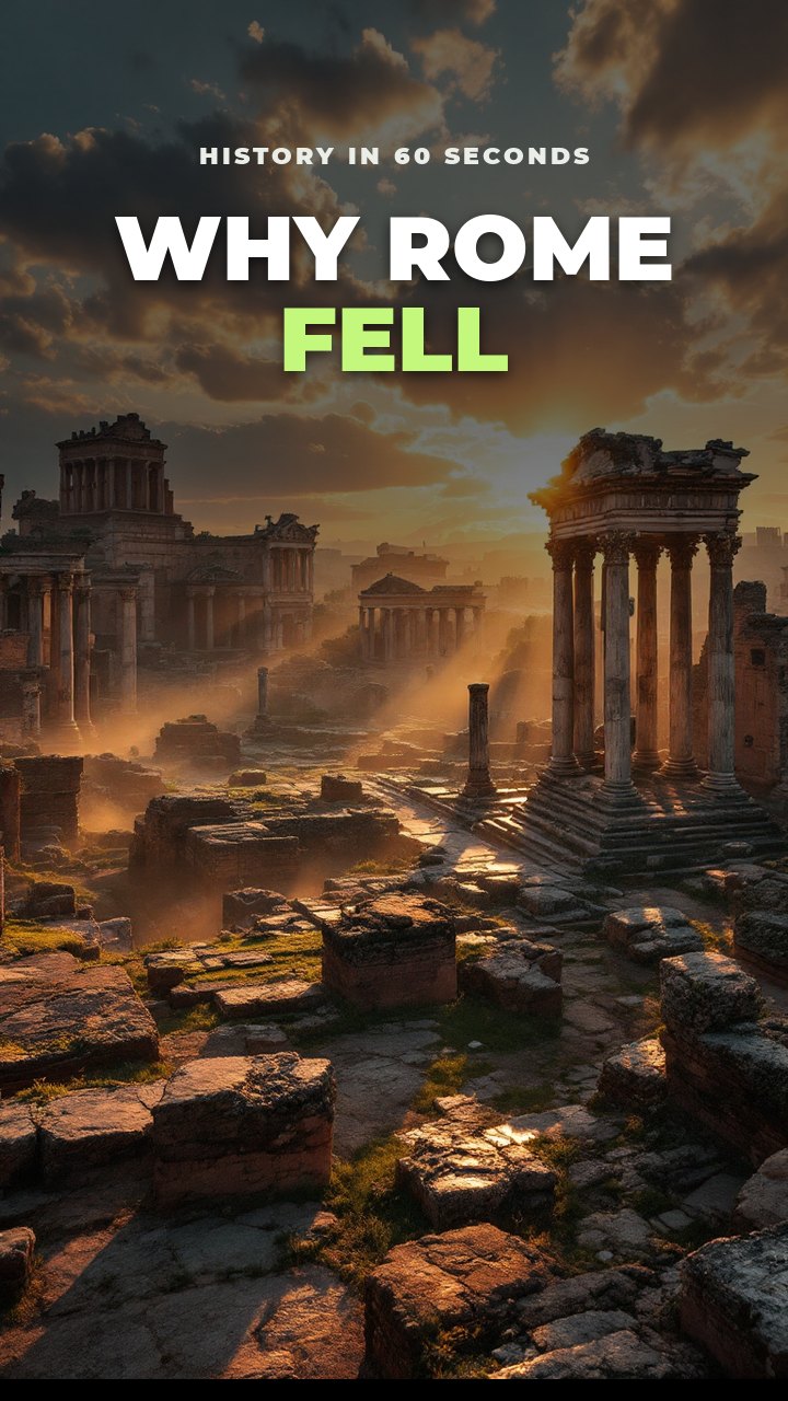 A Short called Why Rome fell, made from a script
